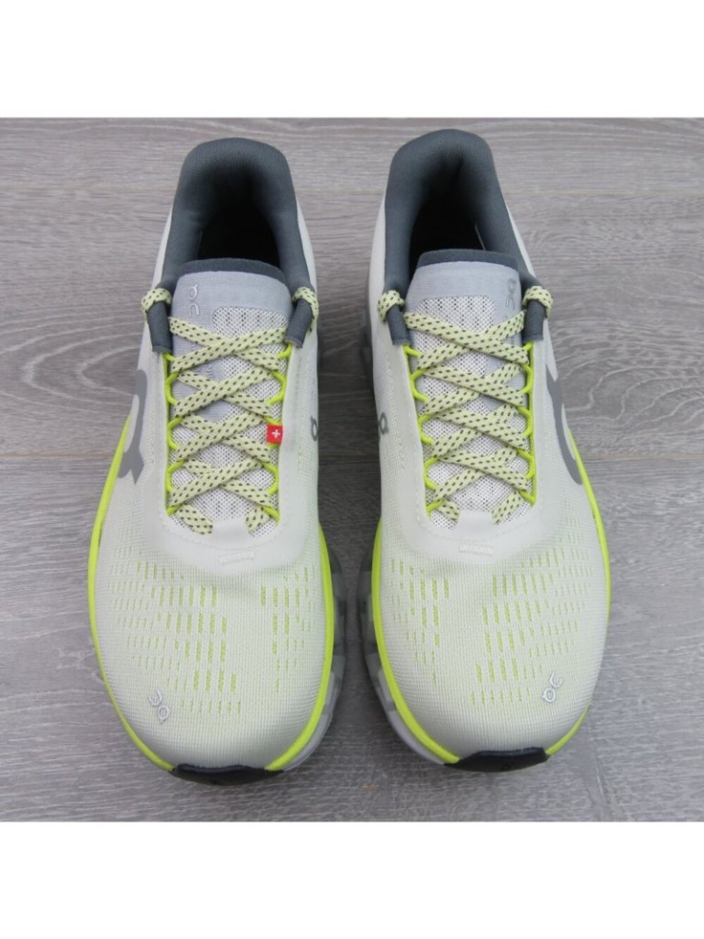 ON Cloudmonster 2 Running Shoes Womens Size 8 Ivory Lime NEW - Picture 6 of 15